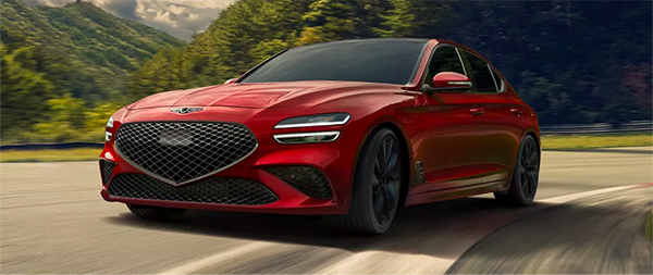 2024 Genesis G70 in motion