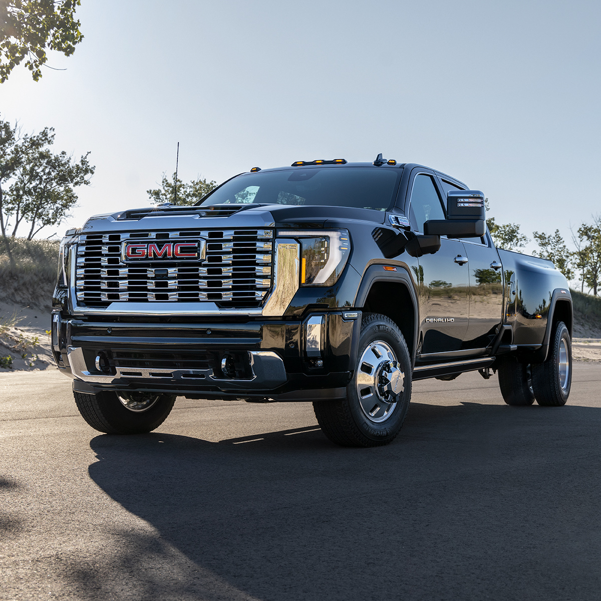 2024 GMC Sierra HD parked outside on a nice day